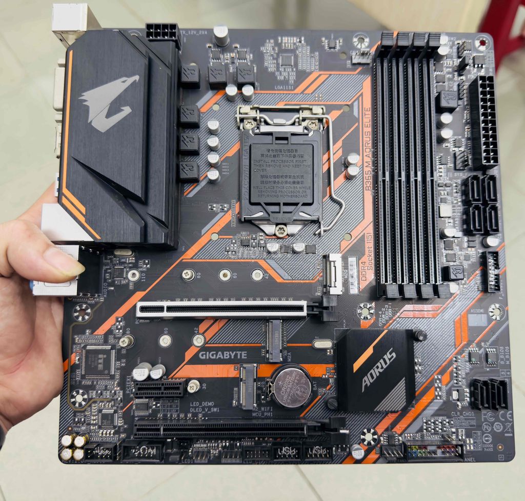 Main B365M Aorus Elite đẹp keng