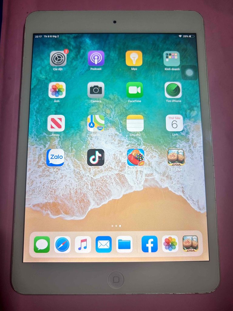 Apple iPad mini 2 16GB Bạc. Mua bán Máy tính bảng tại Quận 7 Tp Hồ Chí Minh được đăng bởi Gia Kiệt hình 1