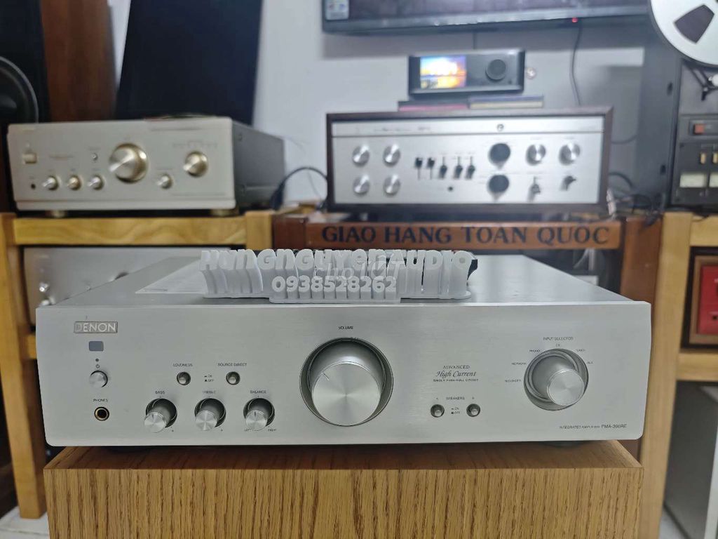 Amply Denon 390RE Bạc. Mua bán Tivi, Âm thanh tại Quận 12 Tp Hồ Chí Minh được đăng bởi âm thanh bãi uy tín hình 1