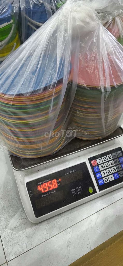 Cân điện tử Trắng 40kg. Mua bán Nội thất, đồ gia dụng khác tại Huyện Cần Giuộc Long An được đăng bởi Shop Chi Chi  hình 1
