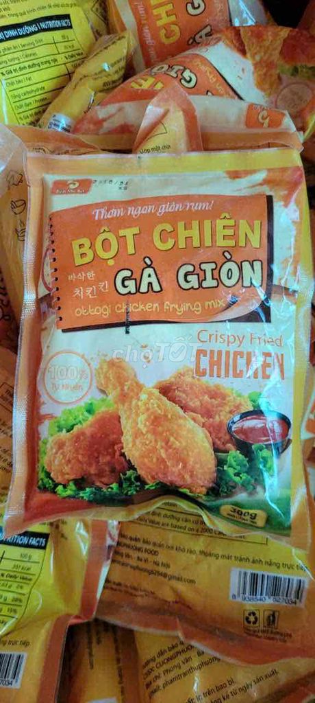 bột chiên gà giòn