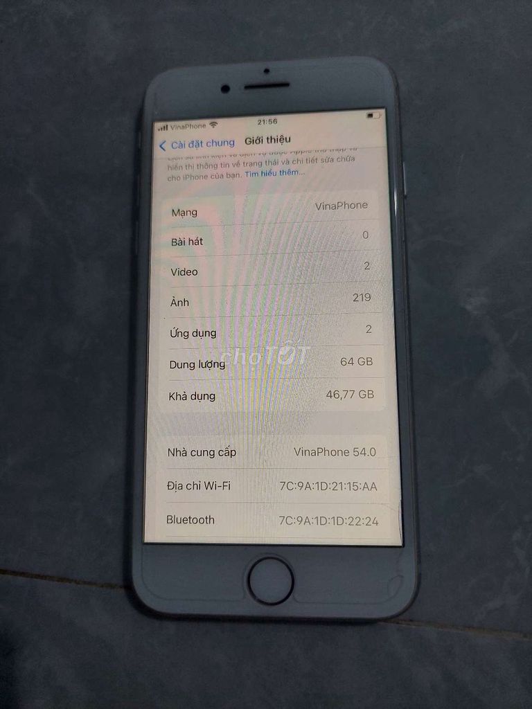 iPhone 8 64GB Trắng. Mua bán Điện thoại tại Thành phố Cà Mau Cà Mau được đăng bởi Duy Grap hình 1