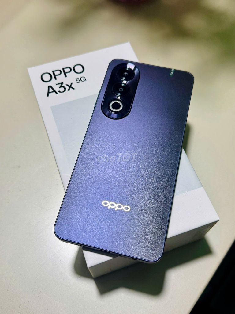 OPPO A3x 5G 6GB/128GB máy đẹp, pin khỏe, xài mượt. Mua bán Điện thoại tại Thị xã Tân Uyên Bình Dương được đăng bởi Linh Chi hình 1