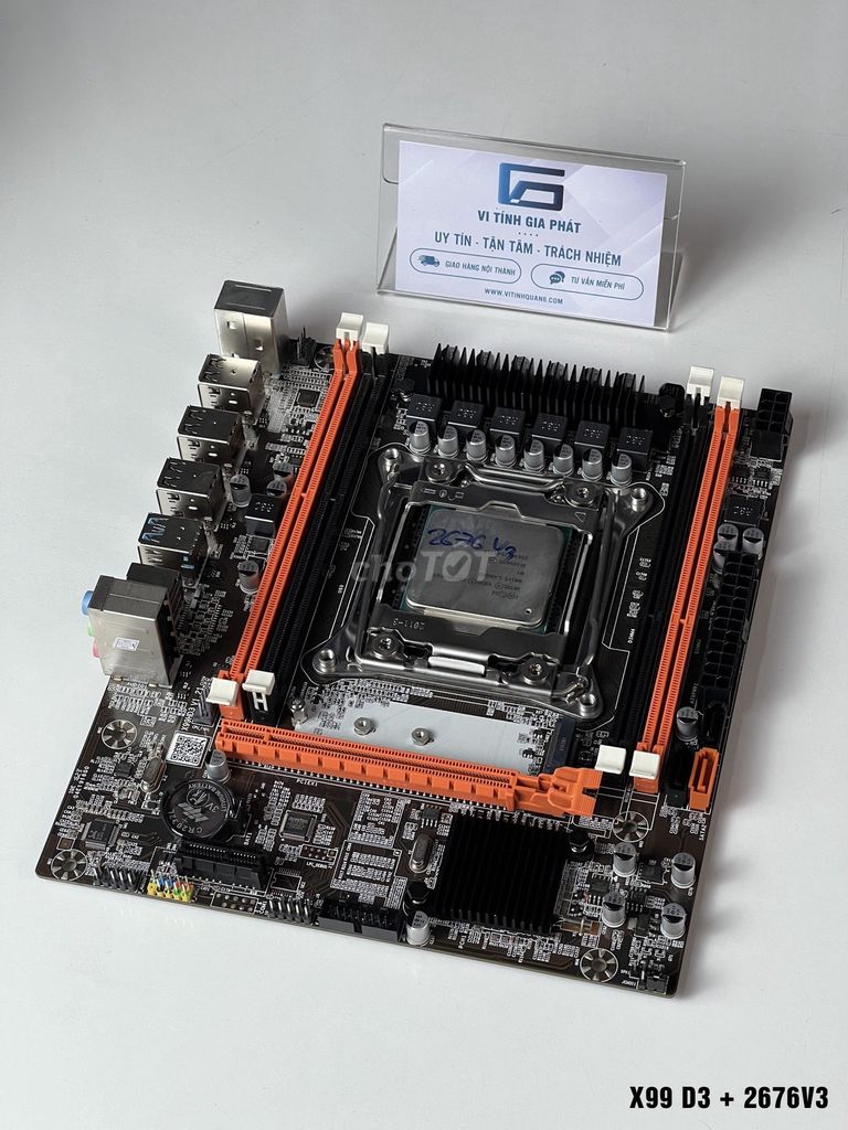 Combo Main X99 + CPU 2686 V4 + Ram 32GB BH 3 Tháng. Mua bán Linh kiện (RAM, Card...) tại Quận 6 Tp Hồ Chí Minh được đăng bởi Trần Thành Đại hình 1