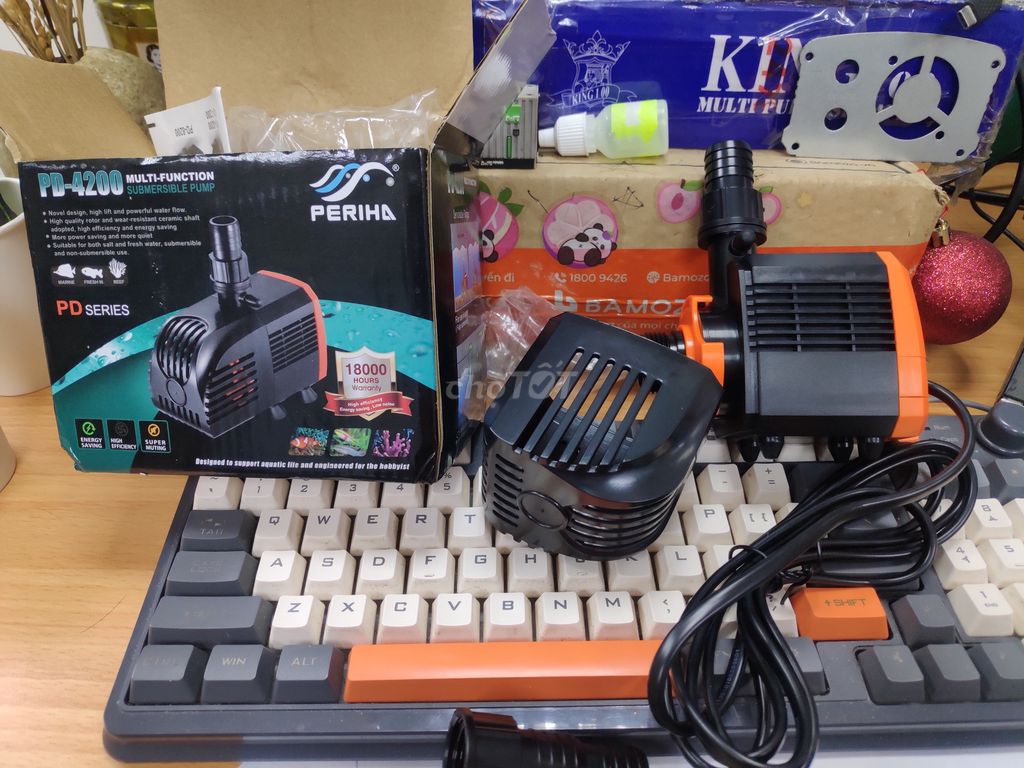 Bơm hồ cá Periha PD4200. Mua bán Phụ kiện, Thức ăn, Dịch vụ tại Quận 12 Tp Hồ Chí Minh được đăng bởi Thao Pham hình 1