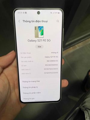 sa s21 Fe 5G 8/128gb máy zin đẹp 98 VN. Mua bán Điện thoại tại Quận Tân Bình Tp Hồ Chí Minh được đăng bởi Minh Tâm