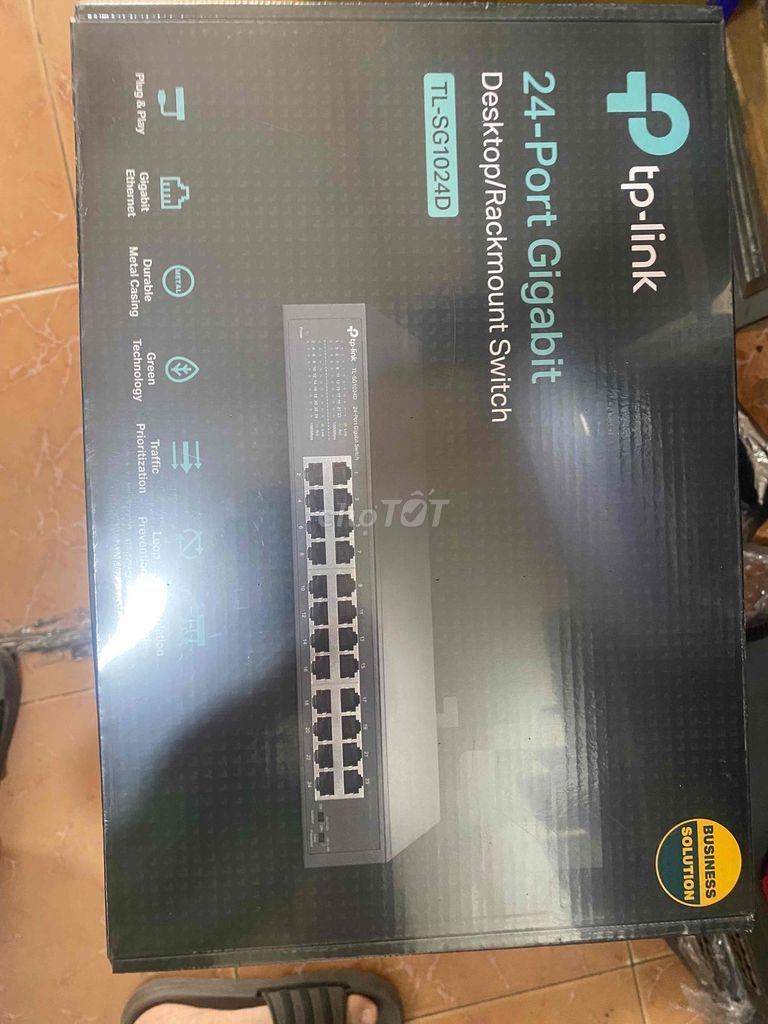 Switch tplink 24p gigabit new full box