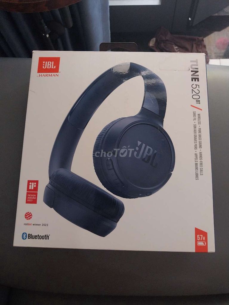 Tai nghe JBL Tune 520BT Xanh dương. Mua bán Tivi, Âm thanh tại Quận Sơn Trà Đà Nẵng được đăng bởi Cường hình 1