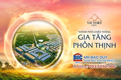 [💥DIC VICTORY CITY] khu đô thị ven sông tích hợp tốt [Số 1] Việt Nam. Mua bán đất tại Thành phố Vị Thanh Hậu Giang được đăng bởi Trần Vũ Bảo Duy