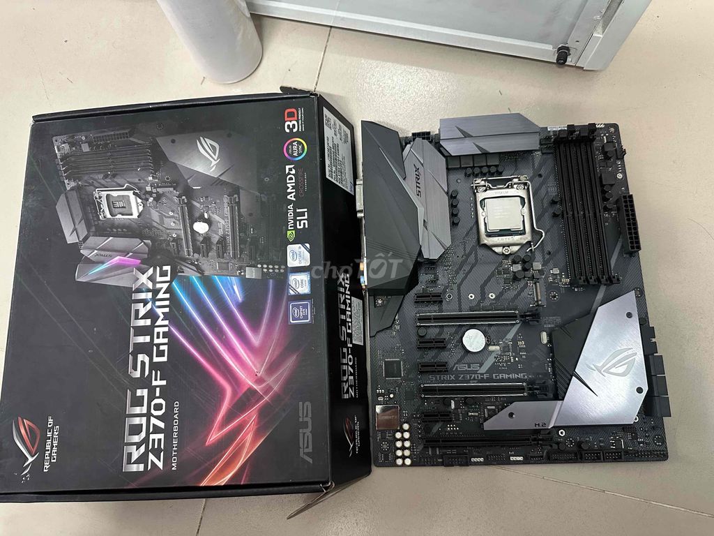 Mainboard Asus ROG Strix Z370-F Gaming Fullbox.. Mua bán Linh kiện (RAM, Card...) tại Quận Gò Vấp Tp Hồ Chí Minh được đăng bởi Tình Nguyễn hình 1