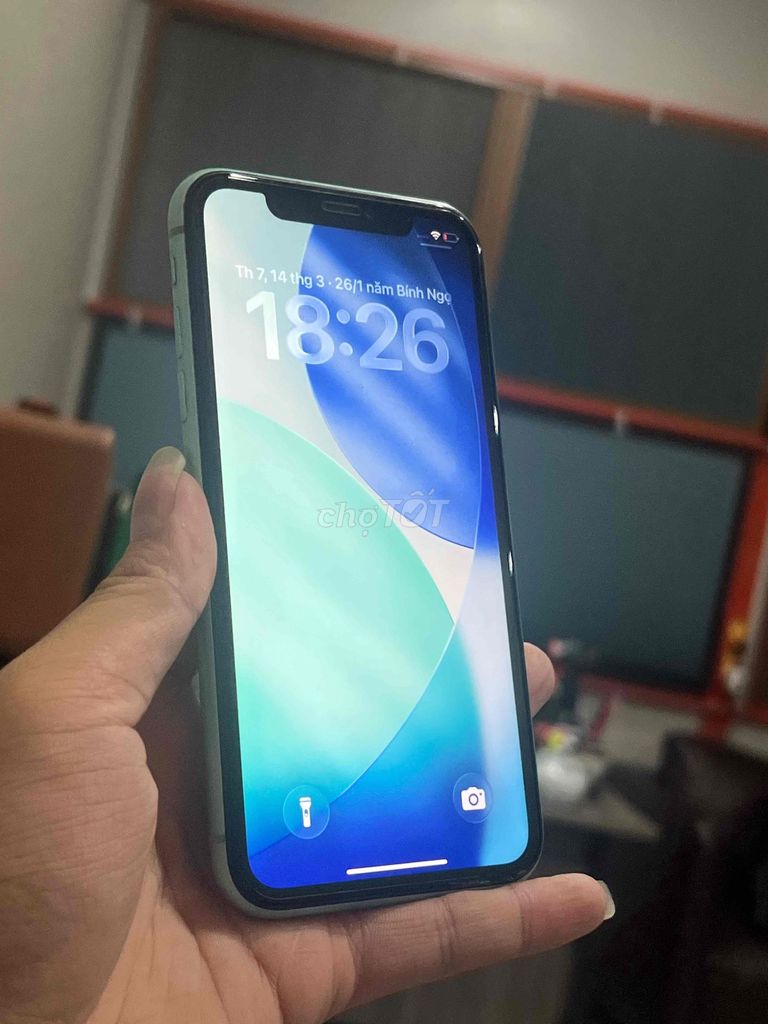 Apple iPhone 11 Xanh bạc hà. Mua bán Điện thoại tại Quận Cẩm Lệ Đà Nẵng được đăng bởi xuân tuấn hình 1