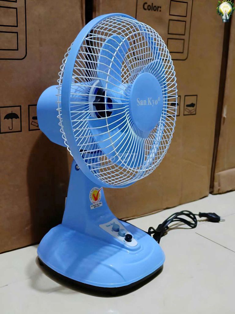 Quạt bàn Sankyo B2 24W Xanh dương. Mua bán Quạt tại Thành phố Rạch Giá Kiên Giang được đăng bởi MÍT 68 hình 1