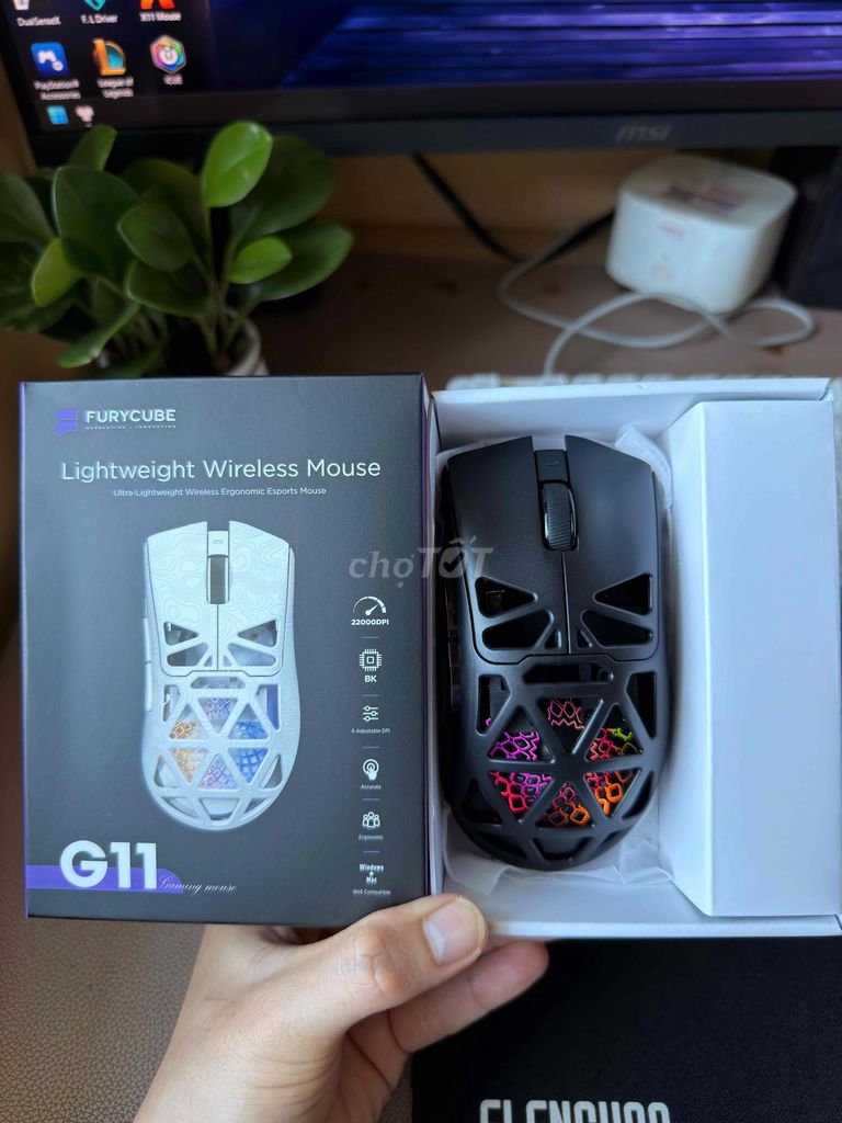 Chuột Furycube G11 (Razer Deathadder V4 Pro). Mua bán Phụ kiện (Màn hình, Chuột...) tại Quận Gò Vấp Tp Hồ Chí Minh được đăng bởi Trịnh Anh Kiện KGG Shop hình 1