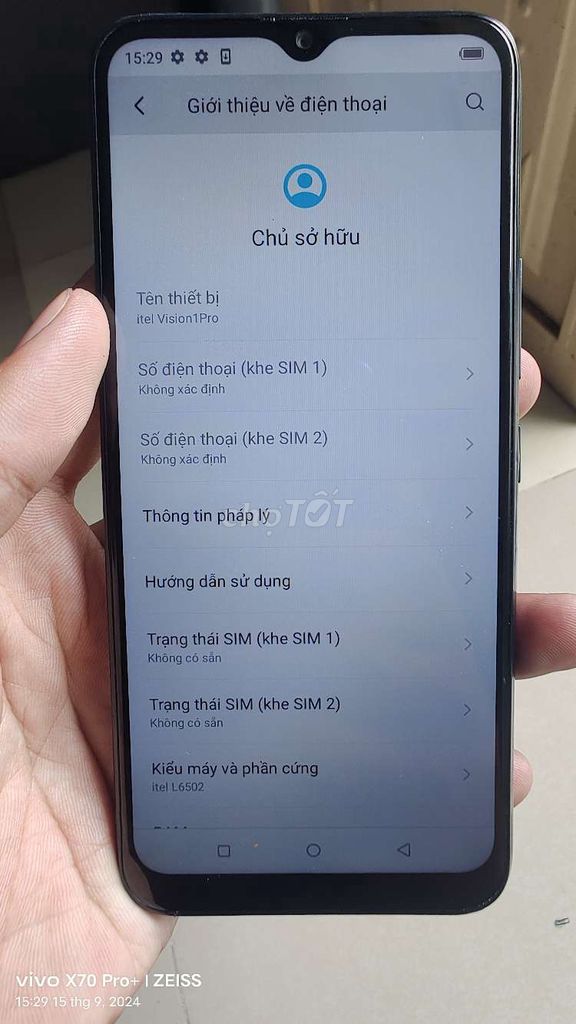 Itel S1Pro dùng chữa cháy