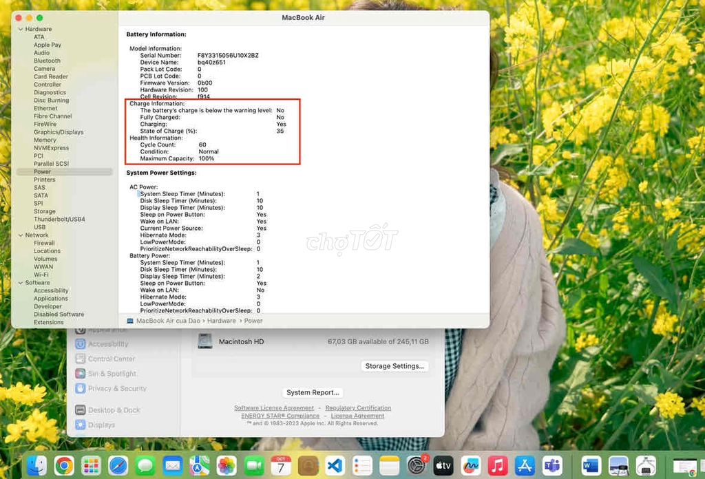 Macbook air M2 10,5tr hcm. Mua bán Laptop tại Huyện Hóc Môn Tp Hồ Chí Minh được đăng bởi Hồng Đào hình 1