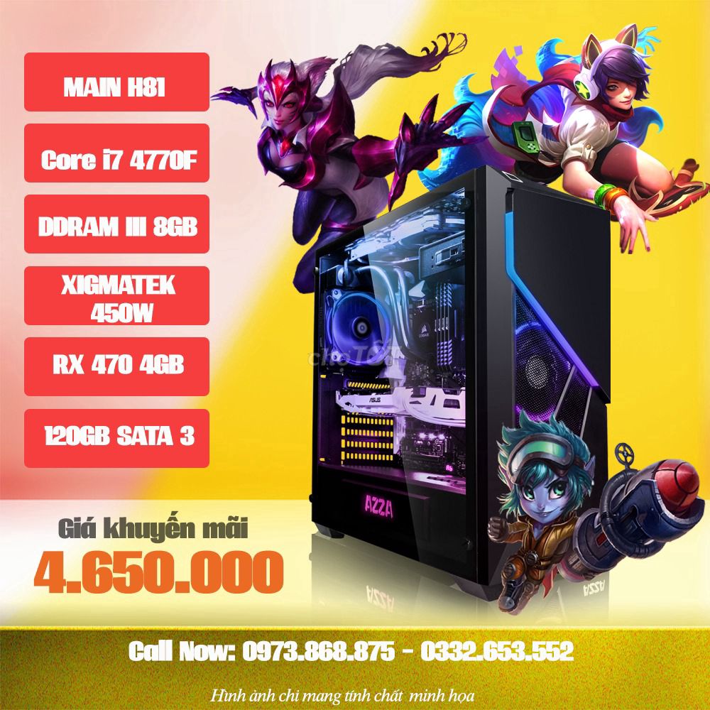 🔰 Xả kho PC Mới / Game / Đồ Hoạ / Chính hãng 100%