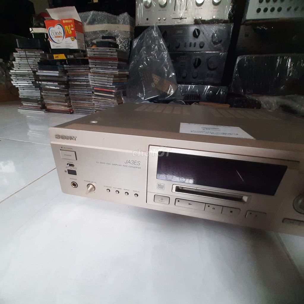 Đầu MD Sony JA3ES Vàng đồng. Mua bán Tivi, Âm thanh tại Quận 6 Tp Hồ Chí Minh được đăng bởi Huy hình 1