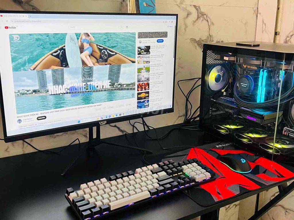 BỘ PC New i5 13400F 32G 512G 1000G RTX  4060 8G