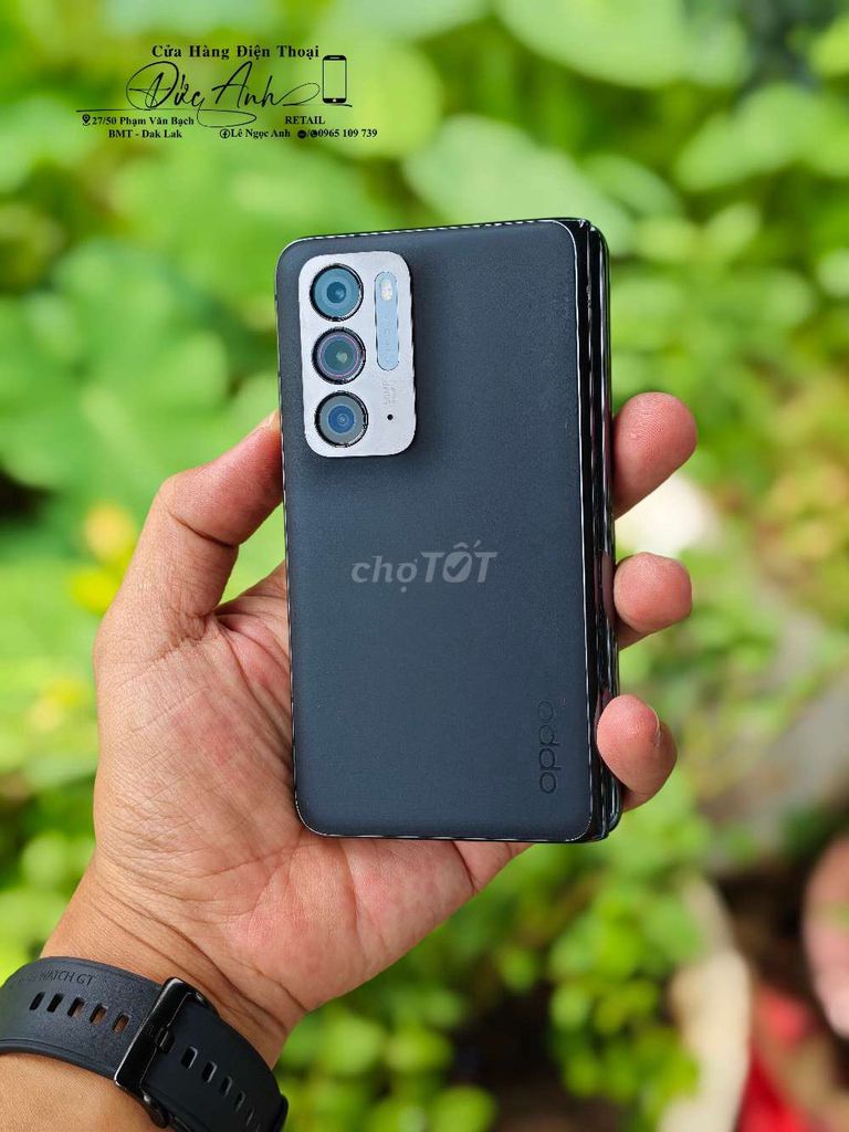 Oppo Find N 512GB Đen - 1 sọc màn trong. Mua bán Điện thoại tại Thành phố Buôn Ma Thuột Đắk Lắk được đăng bởi Đức Anh Retail hình 1