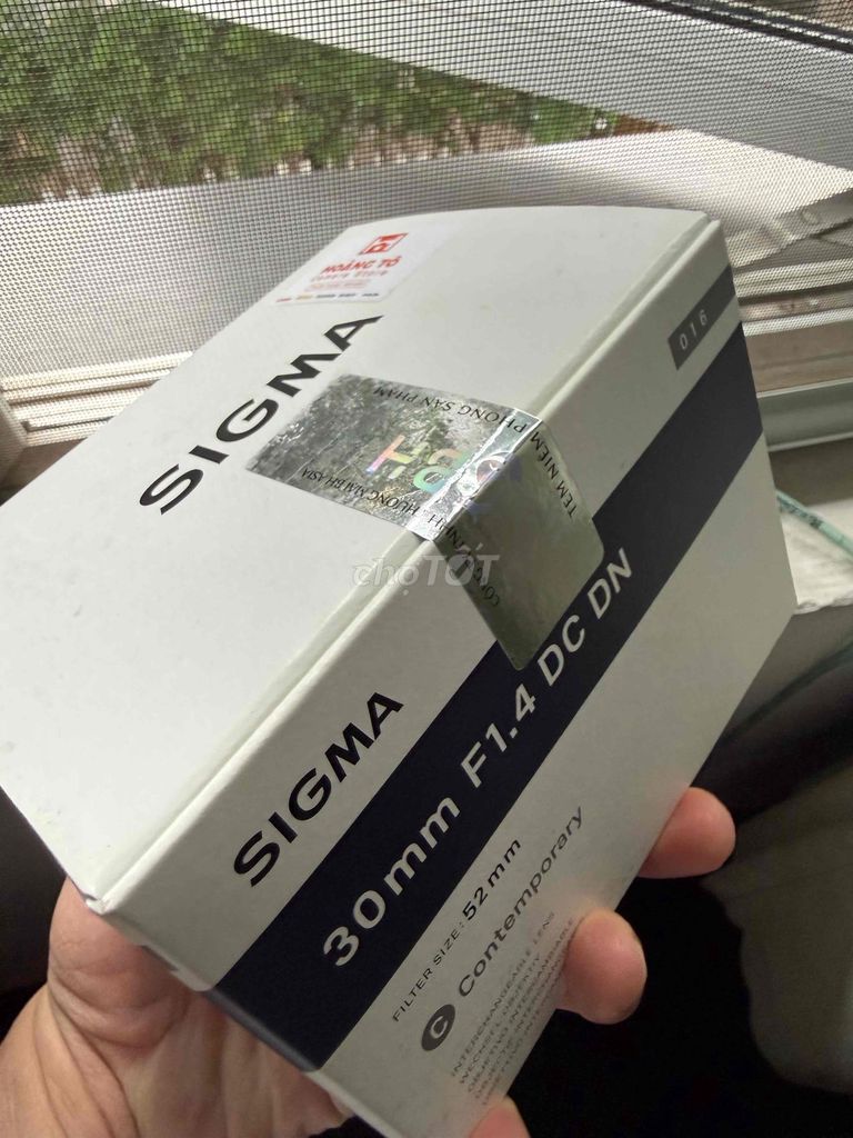 Ống kính Sigma 30mm F1.4 DC DN khẩu F1.4 Sony. Mua bán Máy ảnh, Máy quay tại Thành phố Thủ Đức Tp Hồ Chí Minh được đăng bởi Bubkids hình 1