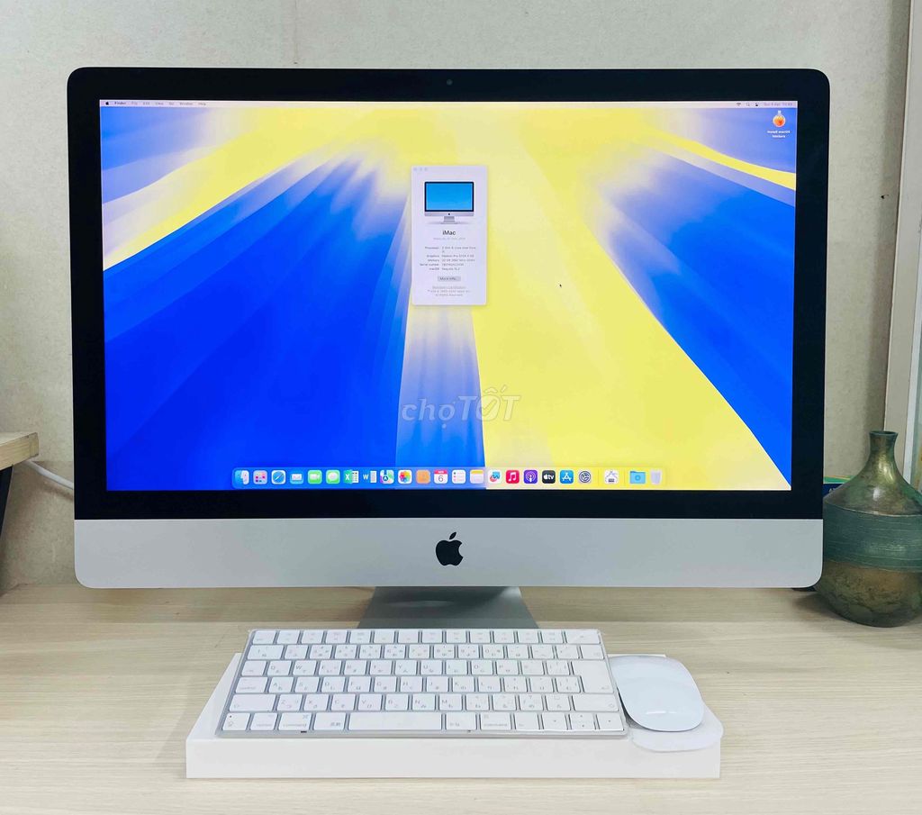Apple iMac i5 16GB/256GB 27 inch 5K nội địa Nhật. Mua bán Máy tính để bàn tại Quận Tân Phú Tp Hồ Chí Minh được đăng bởi Lê Thắng hình 1