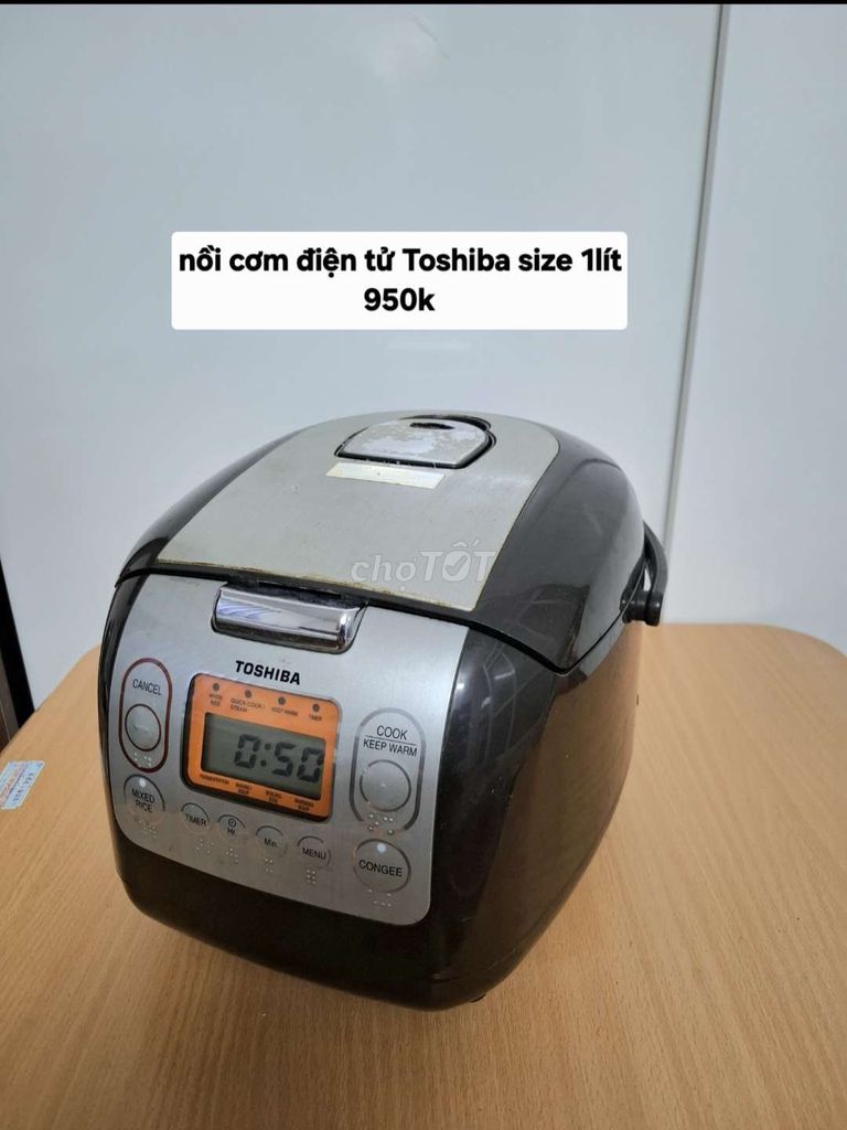 Nồi cơm điện tử Toshiba 1 lít. Mua bán Bếp, lò, đồ điện nhà bếp tại Quận Đống Đa Hà Nội được đăng bởi abcxyz hình 1