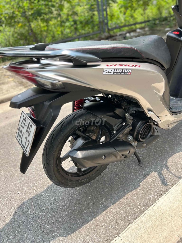 Honda Vision 2024 Xám xi măng