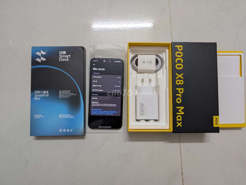 Poco X8 Pro Max fullbox sạc ít như mới bh dài. Mua bán Điện thoại tại Huyện Thanh Trì Hà Nội được đăng bởi Tú Phạm hình 1