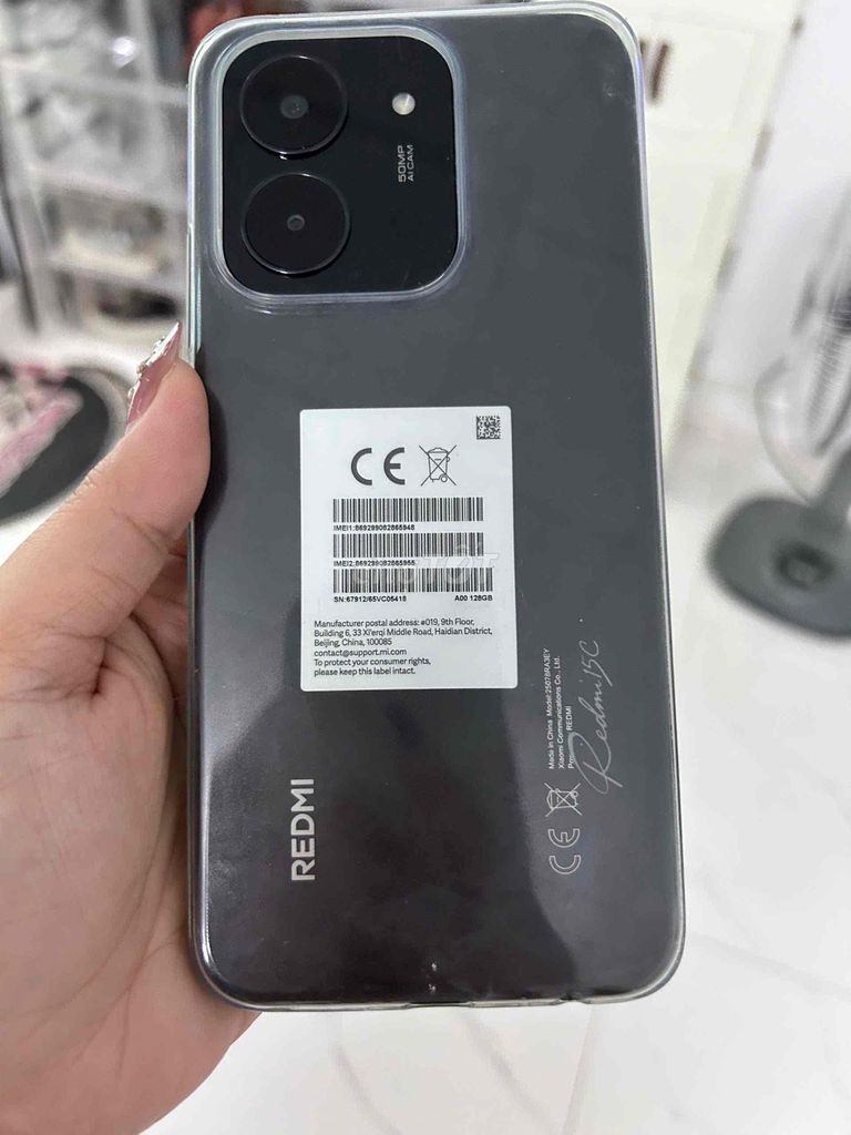 Xiaomi Redmi 15C 128GB Đen Như mới. Mua bán Điện thoại tại Quận 6 Tp Hồ Chí Minh được đăng bởi Mi Vương hình 1