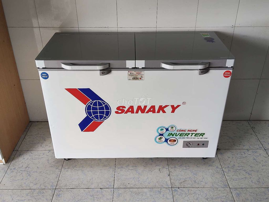 Tủ đông mát Sanaky Inverter 370 lít. Mua bán Tủ lạnh tại Thành phố Dĩ An Bình Dương được đăng bởi DUY ANH hình 1