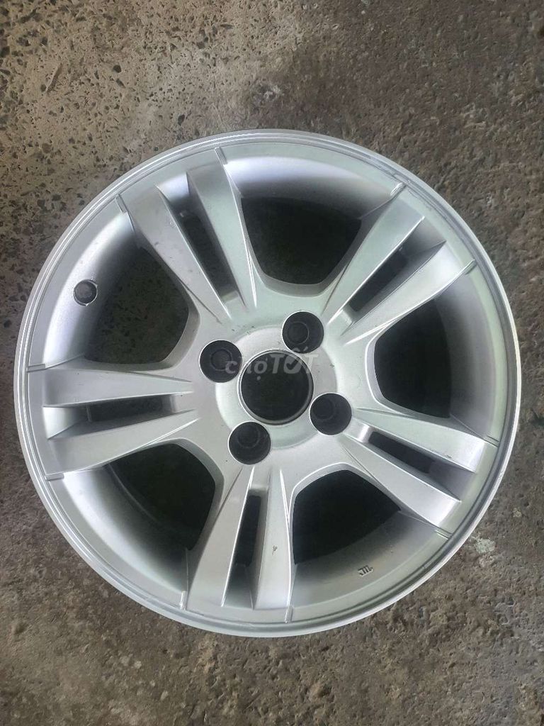 BÁN 4 MÂM CHEVORLET AVEO 185/55/R15. Mua bán Phụ tùng xe tại Huyện Châu Thành Tiền Giang được đăng bởi NHỰT BĐS THỊNH AN hình 3