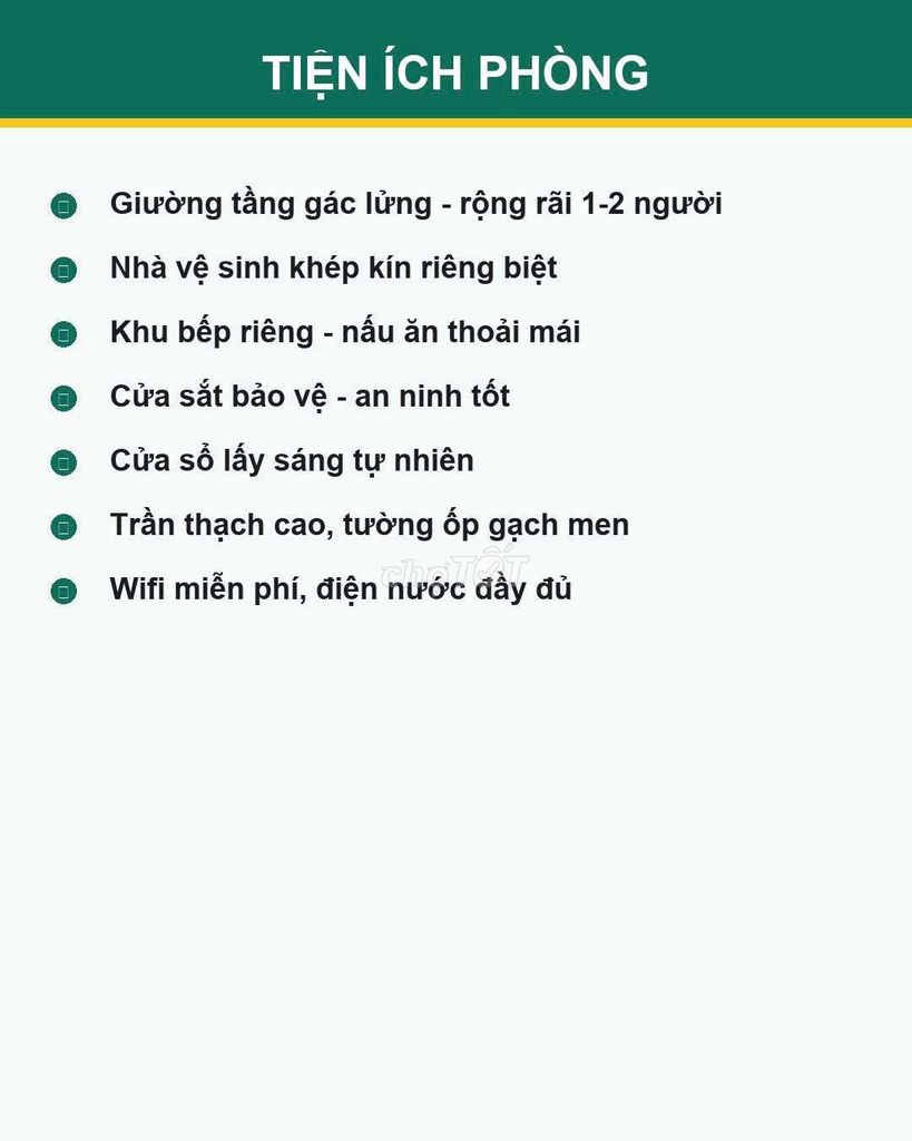 ​🔊 THÔNG TIN CHO THUÊ PHÒNG TRỌ TẠI CẦN THƠ