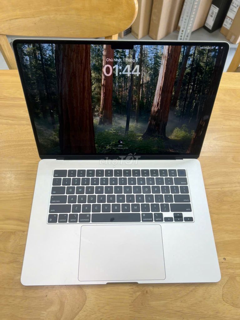 Apple MacBook Air M2 15 inch 8GB/256GB. Mua bán Laptop tại Thành phố Qui Nhơn Bình Định được đăng bởi NGỌC PHÚC LAPTOPS hình 1