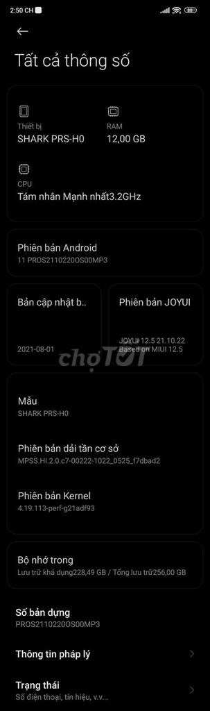 Black Shark 4 12GB/256GB Đen 98%. Mua bán Điện thoại tại Thành phố Biên Hòa Đồng Nai được đăng bởi Ben Gaming hình 1