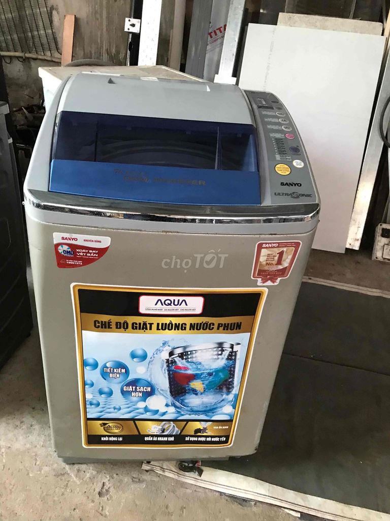 Máy giặt Sanyo 9kg Inverter. Mua bán Máy giặt tại Thành phố Long Xuyên An Giang được đăng bởi Máy lạnh Inverter hình 1