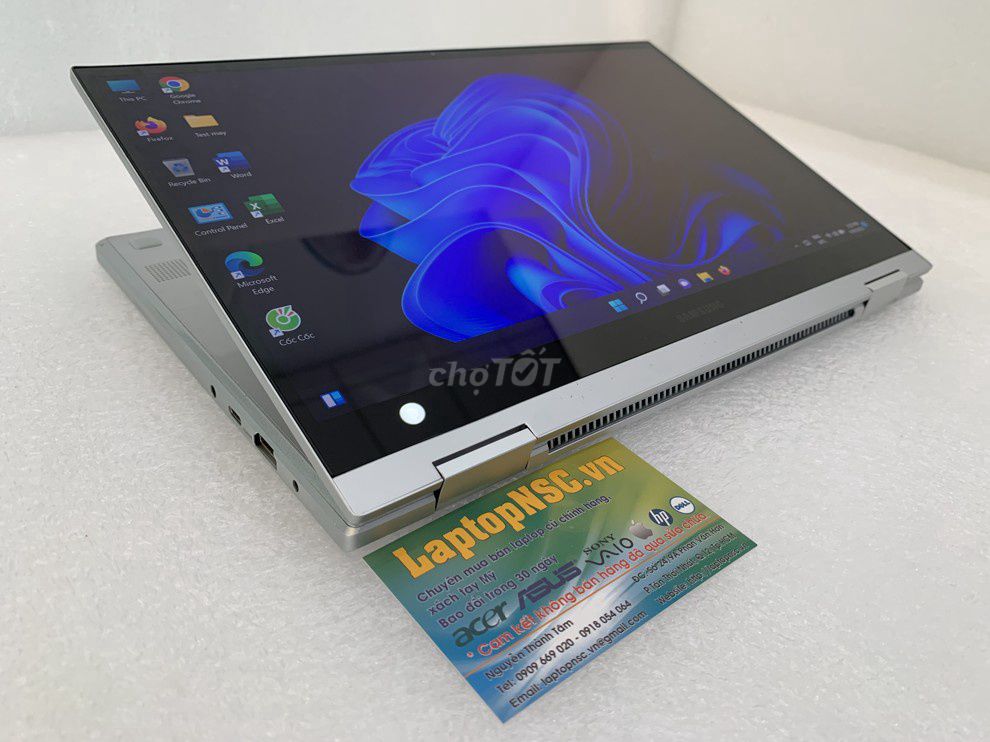 Samsung Galaxy Book Alpha NP730QCJ i5 cảm ứng x360. Mua bán Laptop tại Quận 12 Tp Hồ Chí Minh được đăng bởi LaptopNSC hình 1