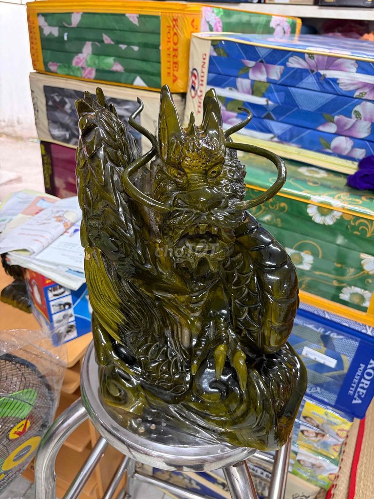 Tượng gỗ Đổi màu 38cm. Mua bán Đồ sưu tầm, đồ cổ tại Quận Bình Thuỷ Cần Thơ được đăng bởi Tùng hình 1