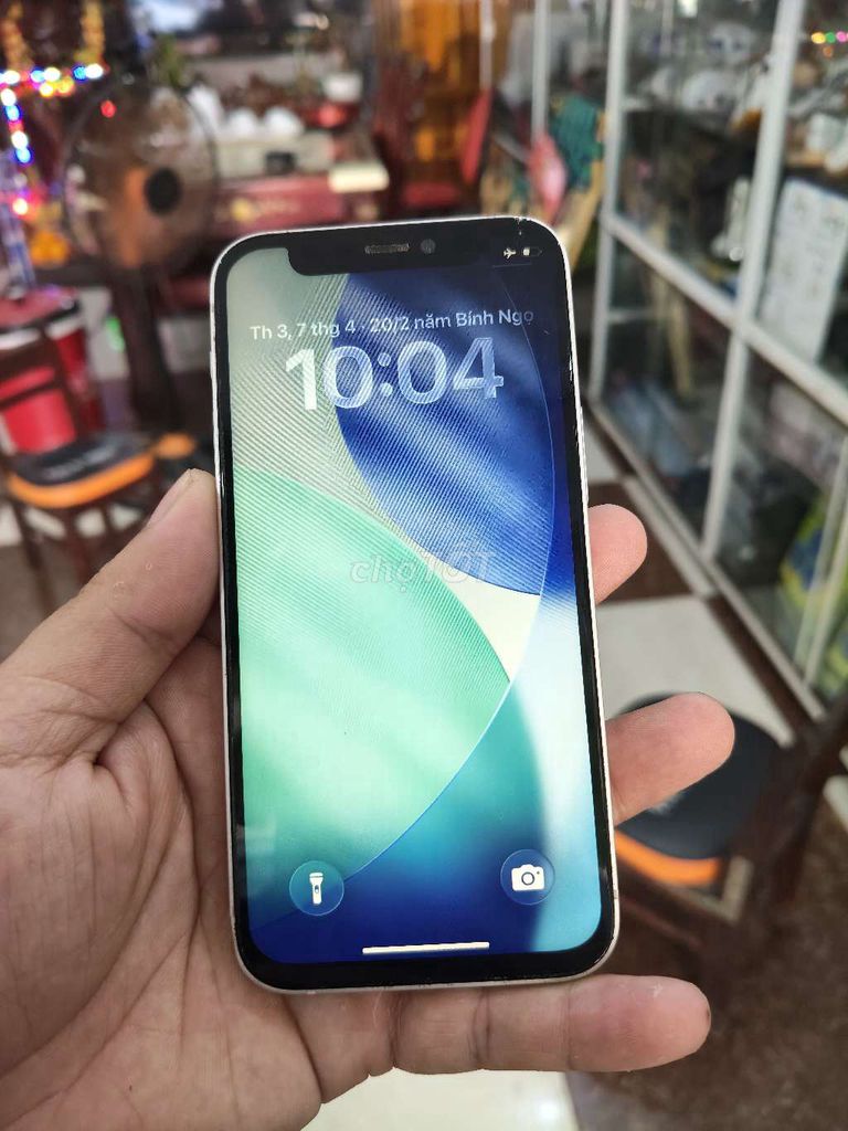 Apple iPhone 12 mini 64GB Trắng. Mua bán Điện thoại tại Quận Liên Chiểu Đà Nẵng được đăng bởi Công Lực hình 1