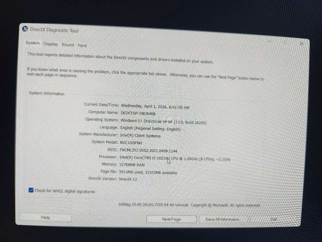 Intel NUC10i5FNH Core i5-10210U. Mua bán Máy tính để bàn tại Quận 3 Tp Hồ Chí Minh được đăng bởi Lê Hoàng Giang hình 1