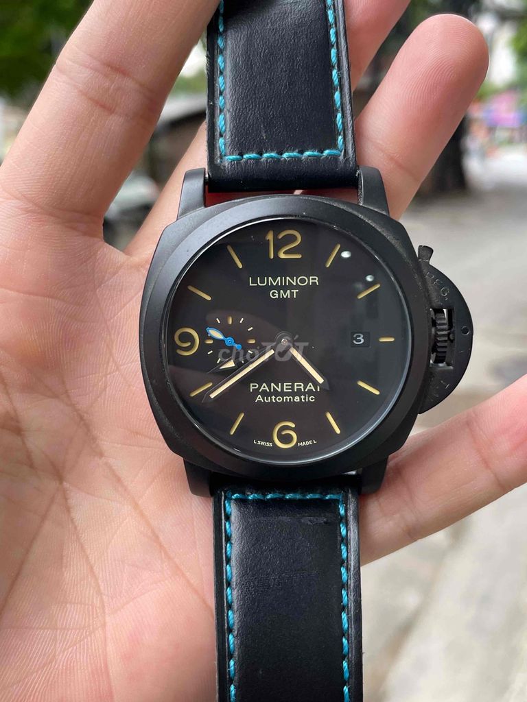Đồng hồ Panerai Luminor GMT Nam Đen Thép. Mua bán Đồng hồ tại Quận Tây Hồ Hà Nội được đăng bởi Nguyễn Thành Nam hình 1