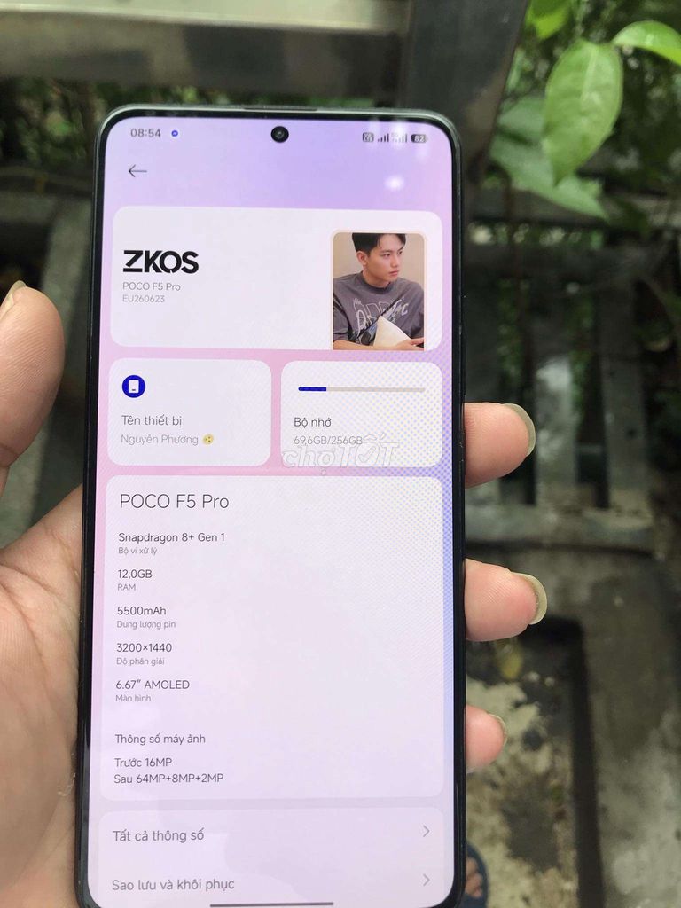 Xiaomi Redmi K60 12GB/256GB Đen. Mua bán Điện thoại tại Thị xã Mỹ Hào Hưng Yên được đăng bởi phuong hình 1