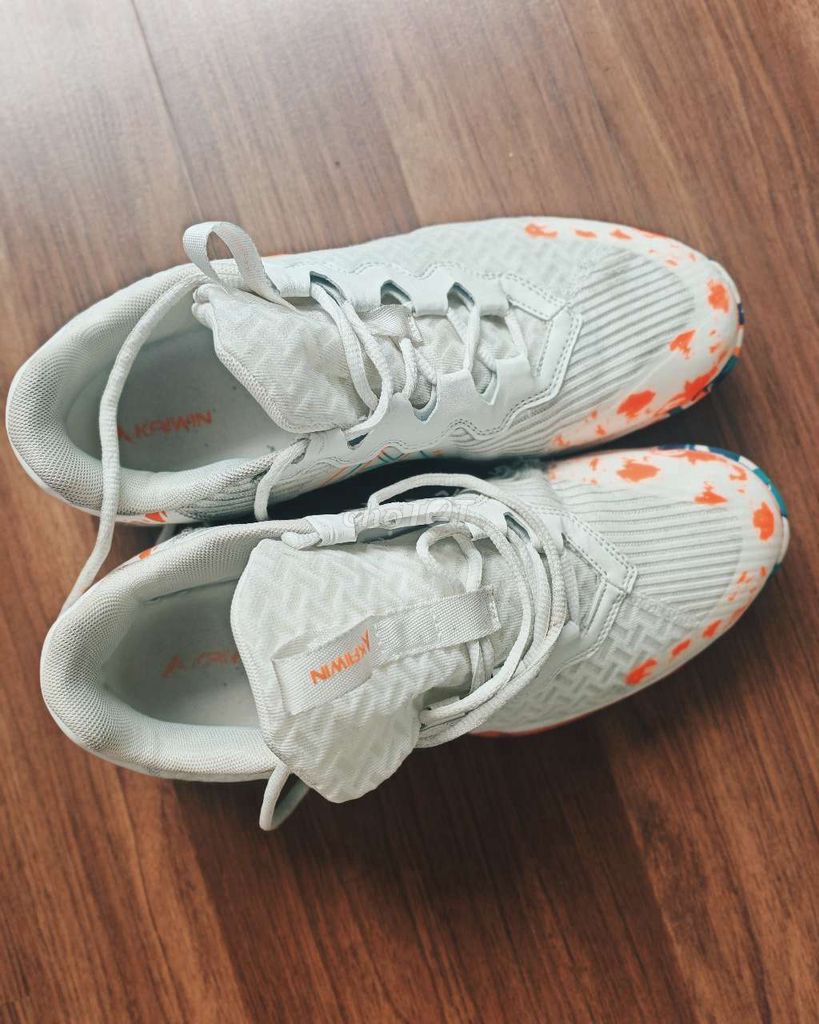 Giày thể thao Kaiwin Nam Trắng size 44. Mua bán Giày dép tại Thành phố Pleiku Gia Lai được đăng bởi Đinh Bá Châu hình 1