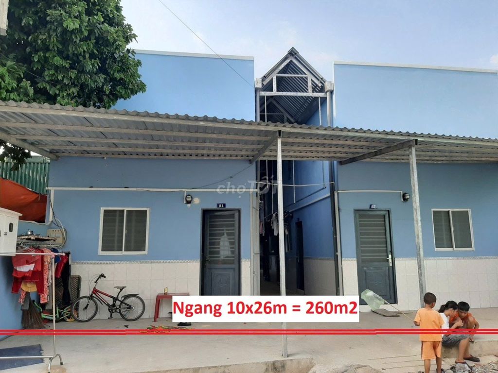 Cần bán Gấp Dãy Trọ 260m2,Tân Phú Trung,SHR,Giá 1ty4,Cạnh BV Xuyên Á