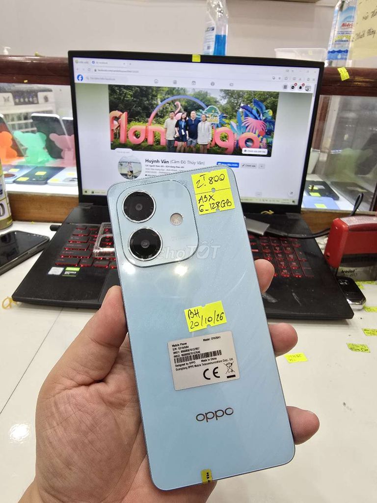 Oppo A3X 128GB Đã Sử Dụng - Còn Bảo Hành. Mua bán Điện thoại tại Thành phố Long Xuyên An Giang được đăng bởi Facebook Cầm Đồ Thúy Vân hình 1