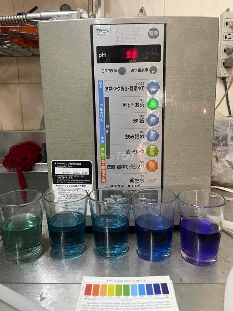 Máy lọc nước ion kiềm TREVI FW-707 Xám Nhật Bản. Mua bán Bếp, lò, đồ điện nhà bếp tại Thành phố Hải Dương Hải Dương được đăng bởi hồ văn út  hình 1