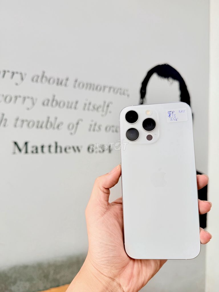 iPhone 16 Pro Max 1TB Trắng 99%. Mua bán Điện thoại tại Quận Thanh Khê Đà Nẵng được đăng bởi 2C MOBILE hình 1