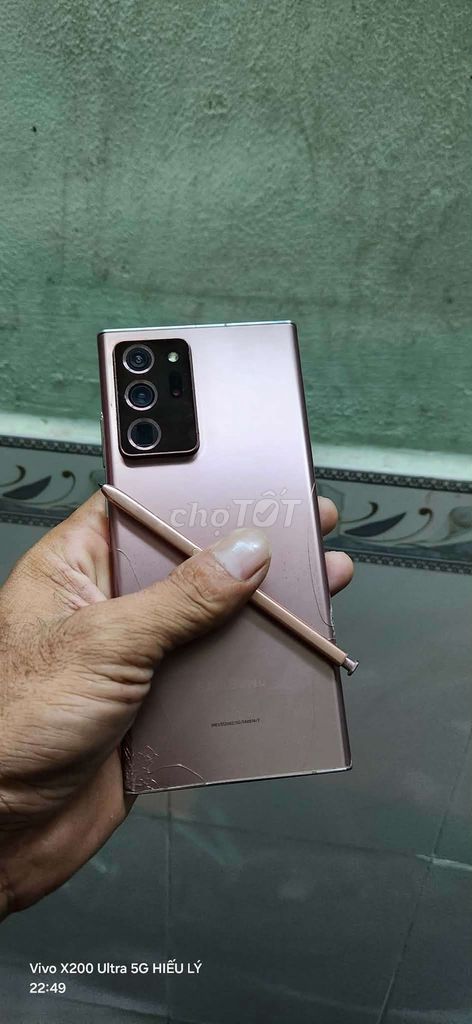 Samsung Note 20 Ultra Đồng Màn hình sọc. Mua bán Điện thoại tại Quận 12 Tp Hồ Chí Minh được đăng bởi Lý Thanh hieu hình 1