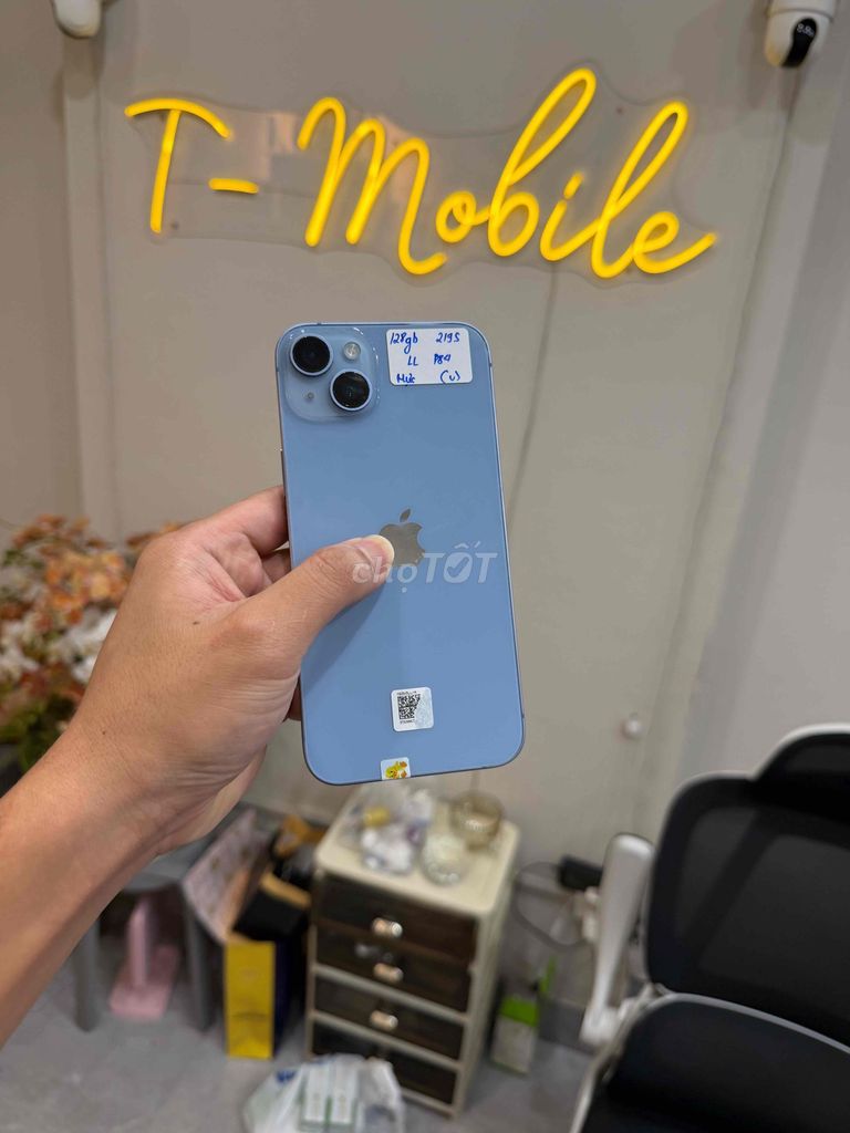 14 Plus 128Gb Quốc Tế zin all mực tí góc. Mua bán Điện thoại tại Quận Thanh Xuân Hà Nội được đăng bởi Ngô Tráng T Mobile hình 1