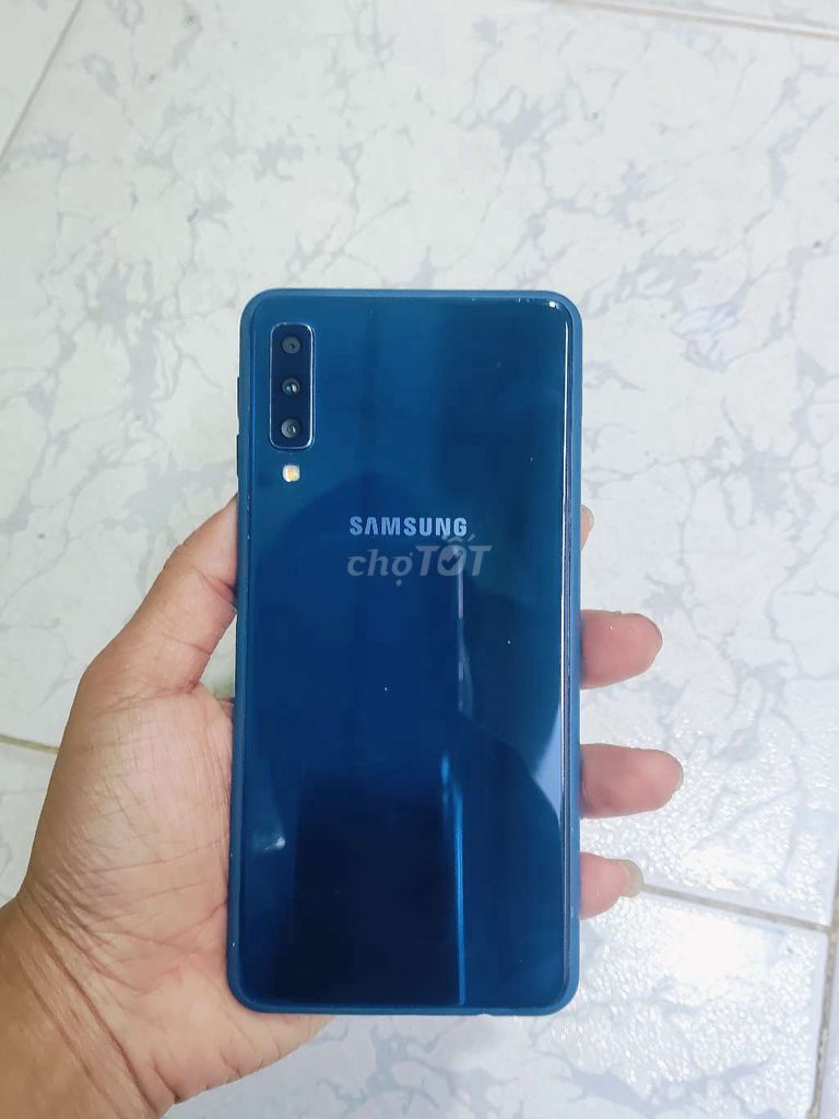 Samsung Galaxy A7 (2018) 64GB Xanh. Mua bán Điện thoại tại Huyện Vĩnh Cửu Đồng Nai được đăng bởi Công Thái hình 1