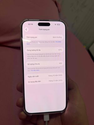 Apple iPhone 16 Pro Max Titan Xám Quốc Tế 9x
